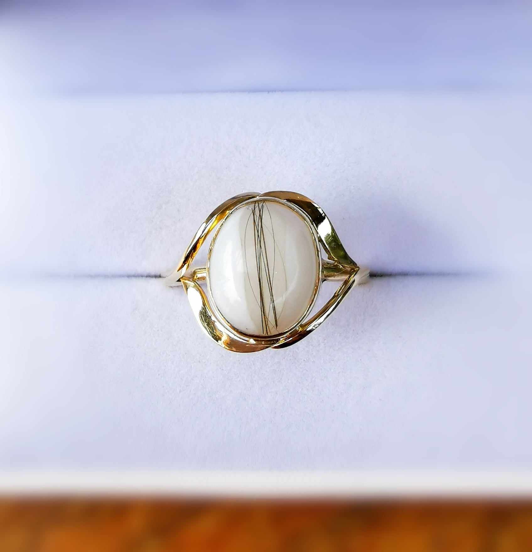 Forever Yours Ring- 9k yellow gold