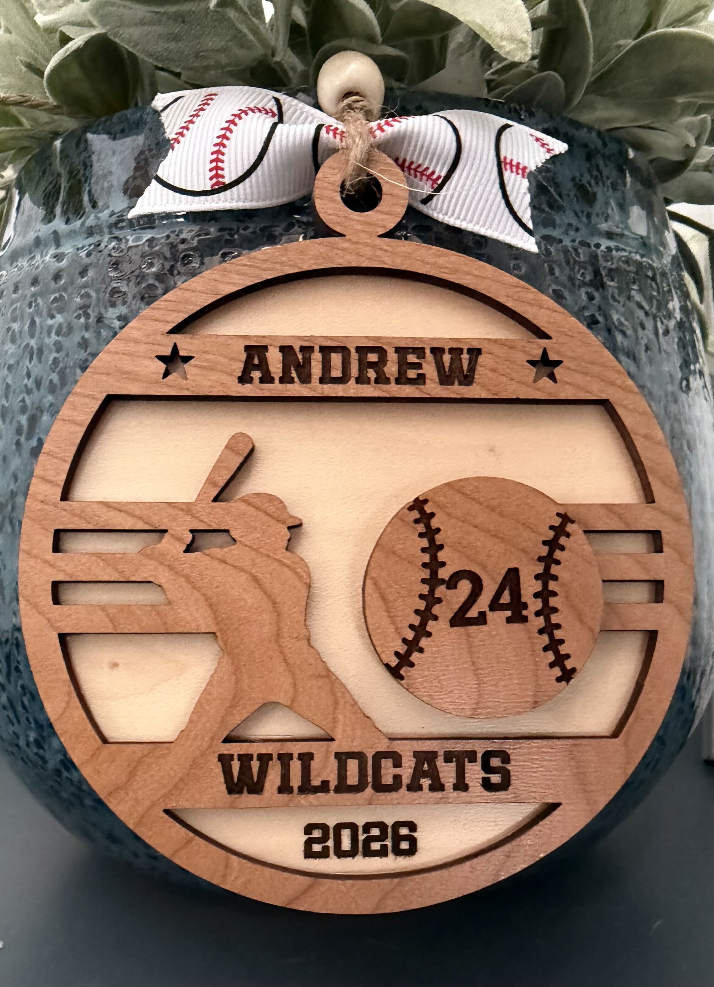 Classic Baseball Ornament