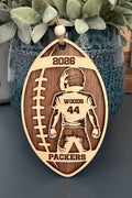 Youth Football Ornament