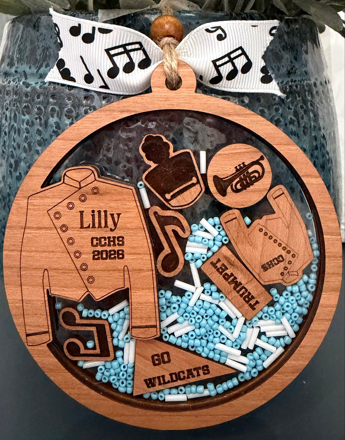 Marching Band Shaker Ornament